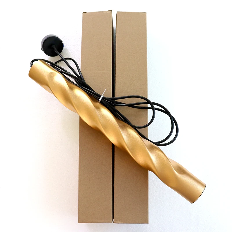 Скандинавский современный подвесной светильник Длинная спиральная трубка