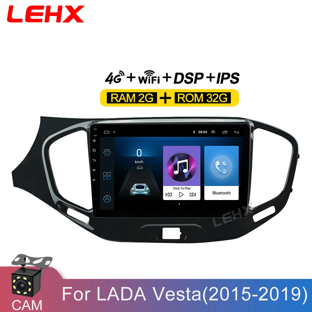 RAM 2G + ROM 32G Android 8.1GO Автомобильный плеер GPS навигация Мультимедиа для LADA Vesta Cross Sport радио 2015 2016 2017 2018 2 din gps|Мультимедиаплеер для авто|   | АлиЭкспресс