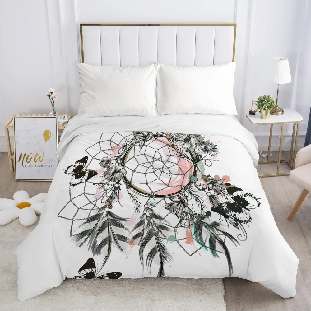 

1pc Luxury Duvet cover Quilt/Blanket/Comfortable Case Single Double Queen King Size Bedding 140x200 240x220 Dreamcatcher
