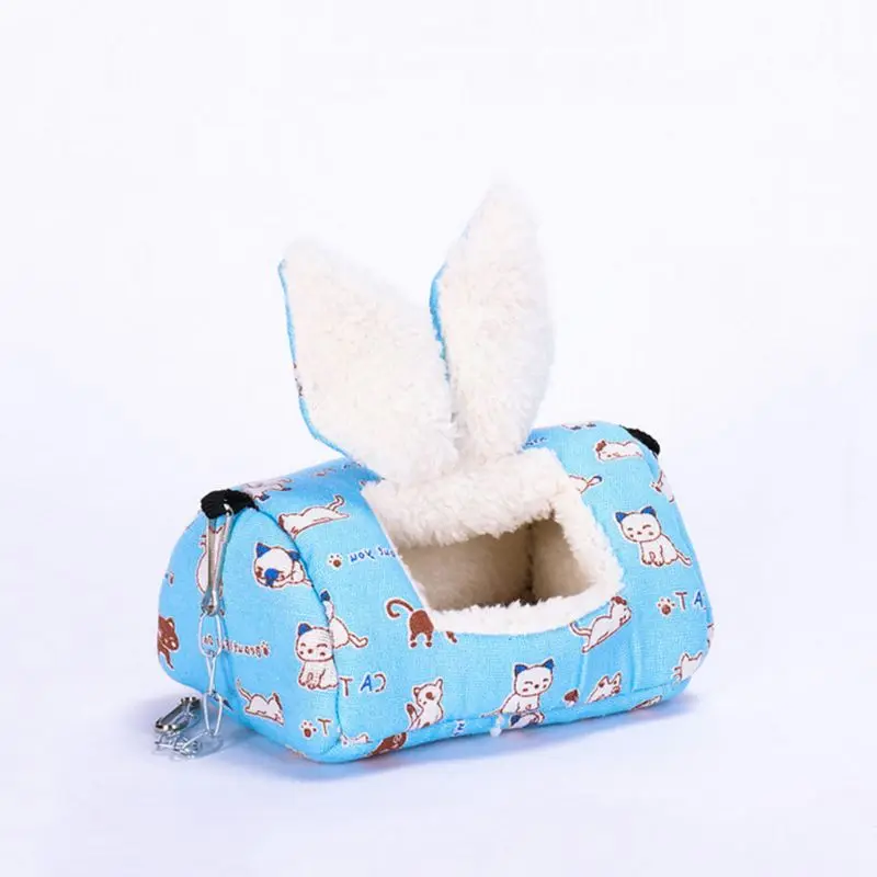 Little Pet nest Hamster nest Cute Pet Soft Nest Squirrel Hamster Bed Cotton Warm Comfortable Hangable Nests