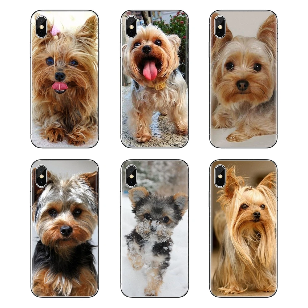 For Xiaomi Redmi 4 3 3S Pro Mi3 Mi4 Mi4i Mi4C Mi5 Mi5S Mi Max Note 2 Phone Cover Housing Yorkshire terrier dog puppy Pattern |