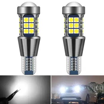 

2x W16W T15 T16 LED Canbus Bulbs 921 912 Car Backup Reverse Lights For Ford Focus 2 3 Fusion Flex Fiesta Escape C-Max Edge F-150