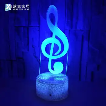 

New Note 3D Night Light Colorful Touch Remote Atmosphere Gift Small Table Lamp Creative Table Lamp Bedside Lamp LED Night Light