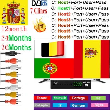 

Cccam Europa Server For 1 Year Europe Spain Portugal France DVB-S2 X6+ X800S V7,V7S HD,V8 Super,V8 NOVA Satellite receiver