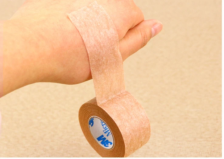 Wholesale 3M Micropore Surgical Tape Thin and Soft Best Quality Tape for Eyelash Extensions Tools Gentel On Skin 1pc