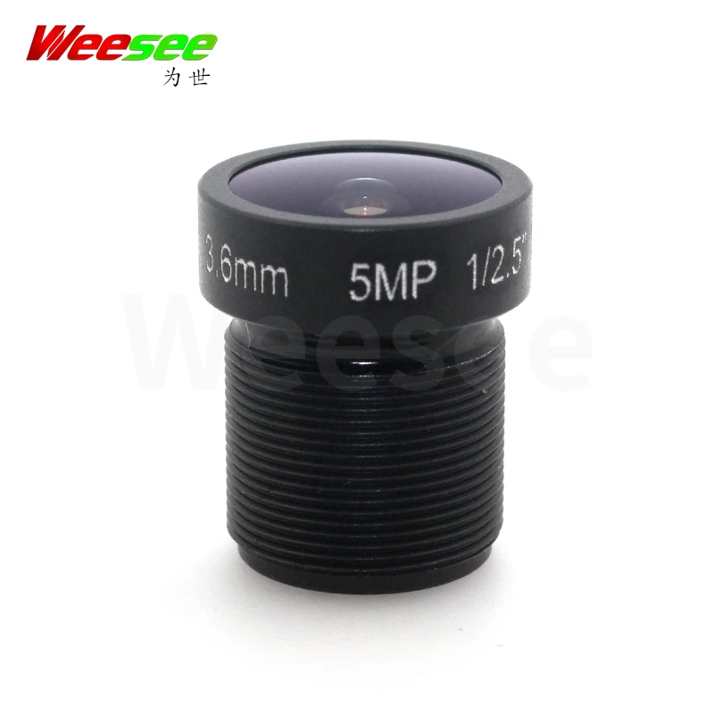 WS 5MP IR 3,6 мм lens1/2," CCTV MTV плата объектив для камеры видеонаблюдения HD камера M12 крепление для 720 P/HD 1080P IP камера CCTV камера