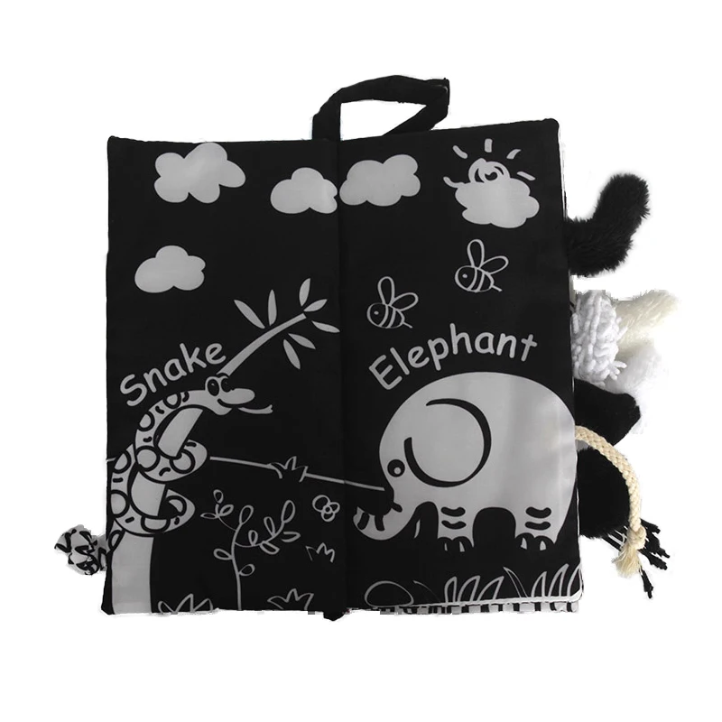 Black and White Soft Cloth Books for Babies Gutlet