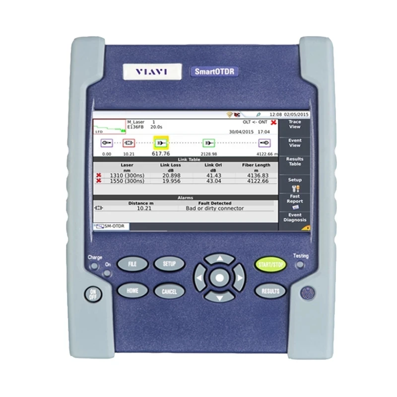 

Free shipping JDSU Viavi SmartOTDR SM OTDR 100A E126A module 1310/1550 37/35dB SC/APC build-in VFL ready in stocks