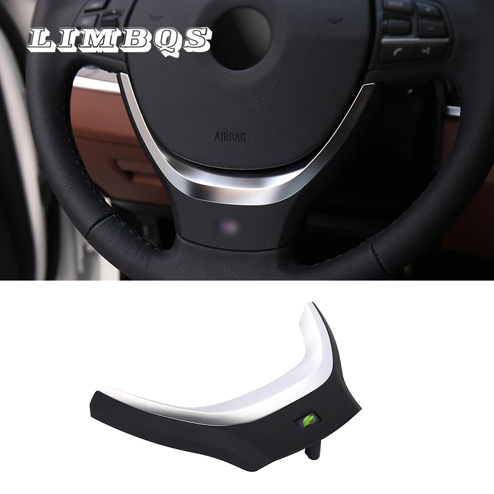 

Steering wheel decoration for BMW f10 f17 f02 car Interior sticker accessories fit stering wheel sequins strips cover trim