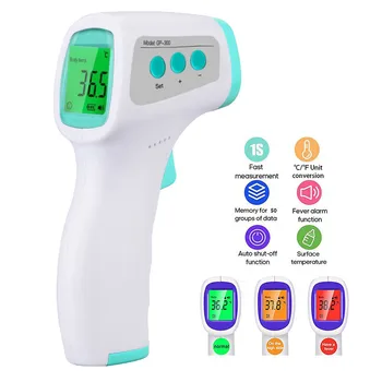 

LCD IR Non-Contact Forehead Thermometer Digital Infrared Body Temporal Thermometer термометр уличный градусник для тела