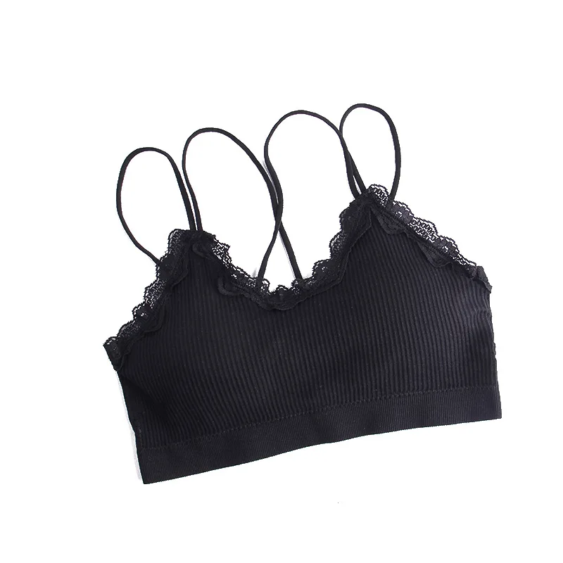 French Style 2pcs Solid Color Sexy Lingerie Seamless Bra Wire Free Comfort Push Up Bras for Women Underwear Bralette