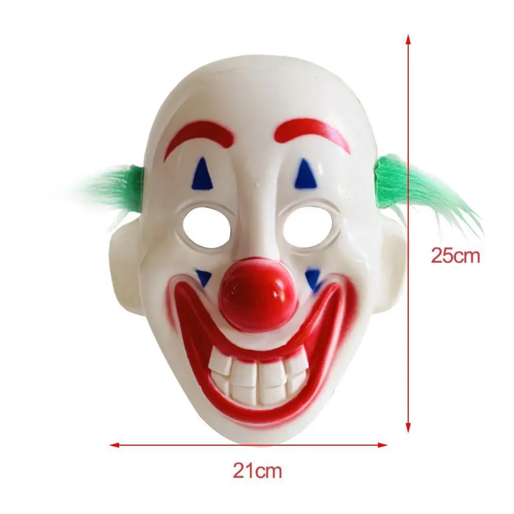 Косплей DC Movie Joker Arthur Fleck Mask Клоун маскарад Вечерние Маски на Хэллоуин сценические