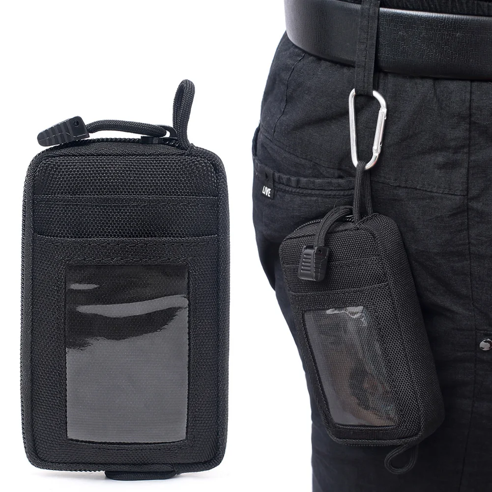 Waterproof EDC Pouch Mini Key Wallet Holder Phone Coin Purse Travel Kit Pack Waist Bag for Hunting | Спорт и развлечения
