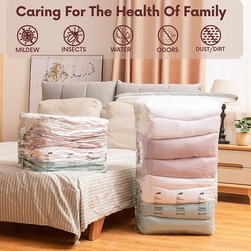 Vacuum Storage Bag Pillows Blanket  Vacuum Compression Storage Bags - Vacuum  Storage - Aliexpress