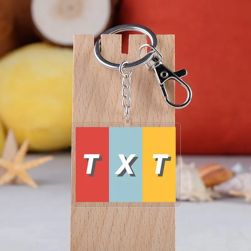 10 шт./лот KPOP TXT акриловый брелок игрушка завтра X вместе сумка двусторонний TAEHYUN