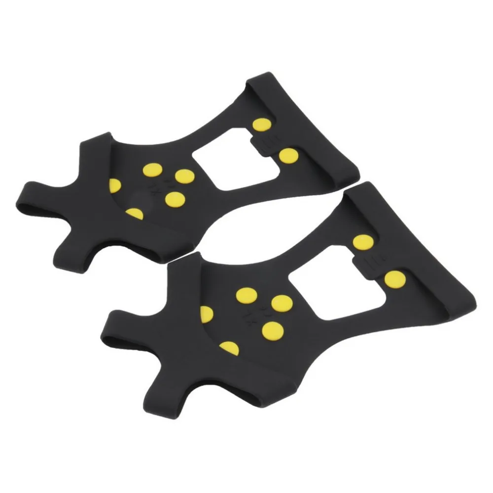 1 пара профессиональный Кемпинг скалолазание лед Crampon Противоскользящий лед снег ходьба шип на обувь захват защитный инструмент Уличное оборудование