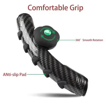 

Car Steering Wheel Cover leather With Spinner Auxiliary Booster Aid Control Handle Power Handle Ball funda volante