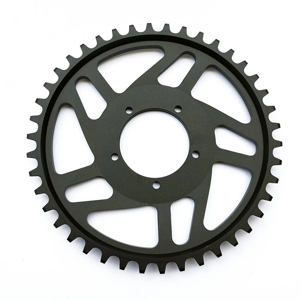 

Electric Bicycle ChainRing 42T E-bike Chain Ring Offset Correction Crankset FOR BAFANG BBSHD Aluminum Alloy Cycling Parts