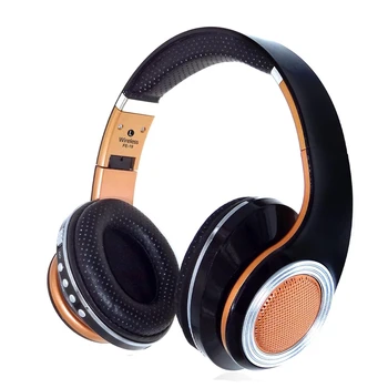 

Kubite FE-019 Portable Foldable TF card FM 3.5mm NFC Bluetooth Headphone Headset with Mic for Mobile Phone Single Item