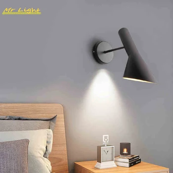 

Nordic LED Wall Lights Lighting Cafe Restaurant Modern Wall Sconce Light Fixtures Bedroom Bedside Wall Lamp Deco Indoor Lighting