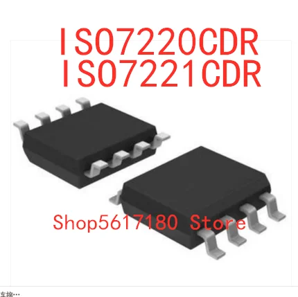 Бесплатная доставка Новые 10 шт./лот ISO7220CDR ISO7221CD ISO7221C ISO7221 I7220C. ISO7221CDR I7221C SOP-8 |