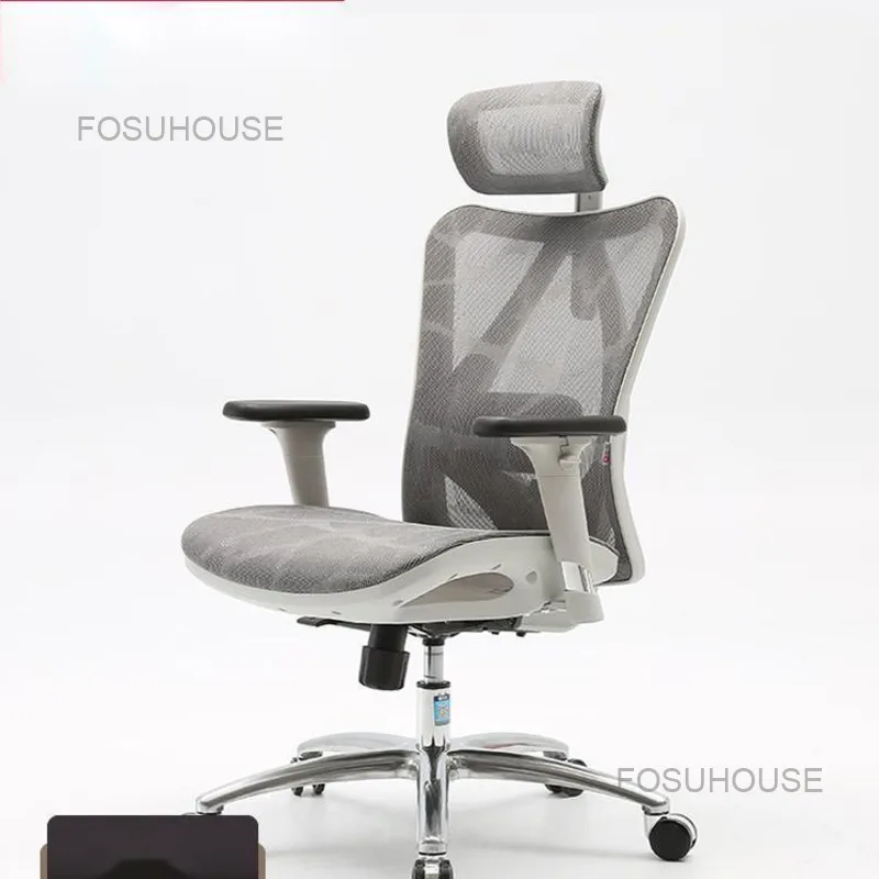 Ergonomic Office Chair Mesh - Seat Depth Adjustable Home Office Desk Chair  High Back with Lumbar Support - Computer Chair with Footrest & Headrest -  Yahoo Shopping