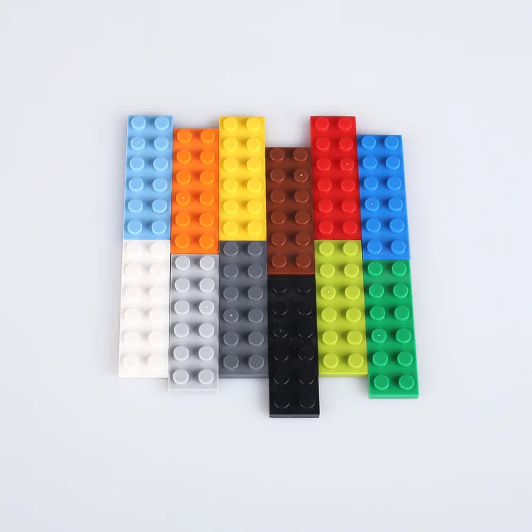 

Small Particles Building Blocks in Bulk Accessories Assembled Fight Inserted Educational Toy Basic Parts 2X6 Short Brick 1Kg 590