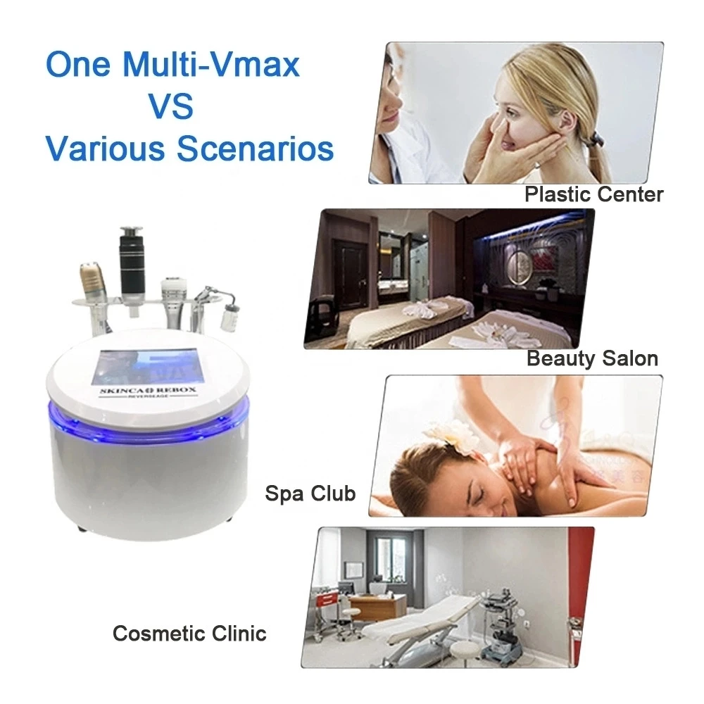 

Anti-aging 4 in 1SMAS hifu vmax hifu machine with cooling hammer+ ultrasound bio+ oygen sprayer facial machine for home use