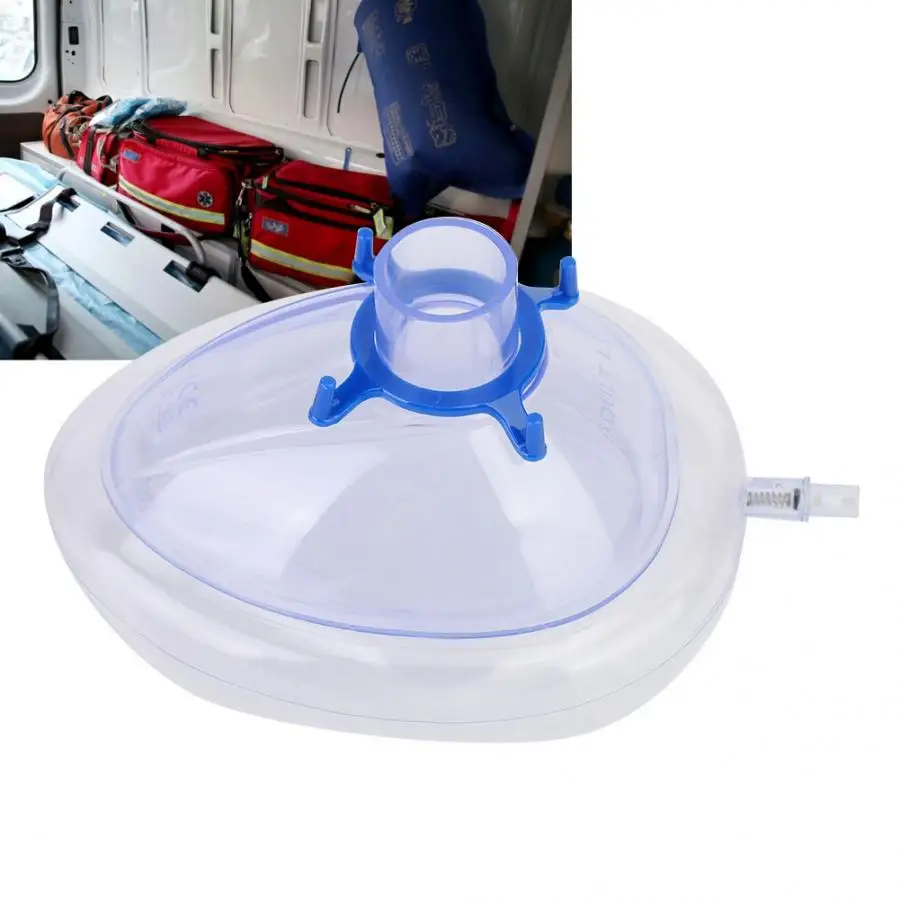 

Masks Professional Adult Resuscitator Mask Inflatable Face Mask Respirator Accessory (Type 5) Anti-Dust