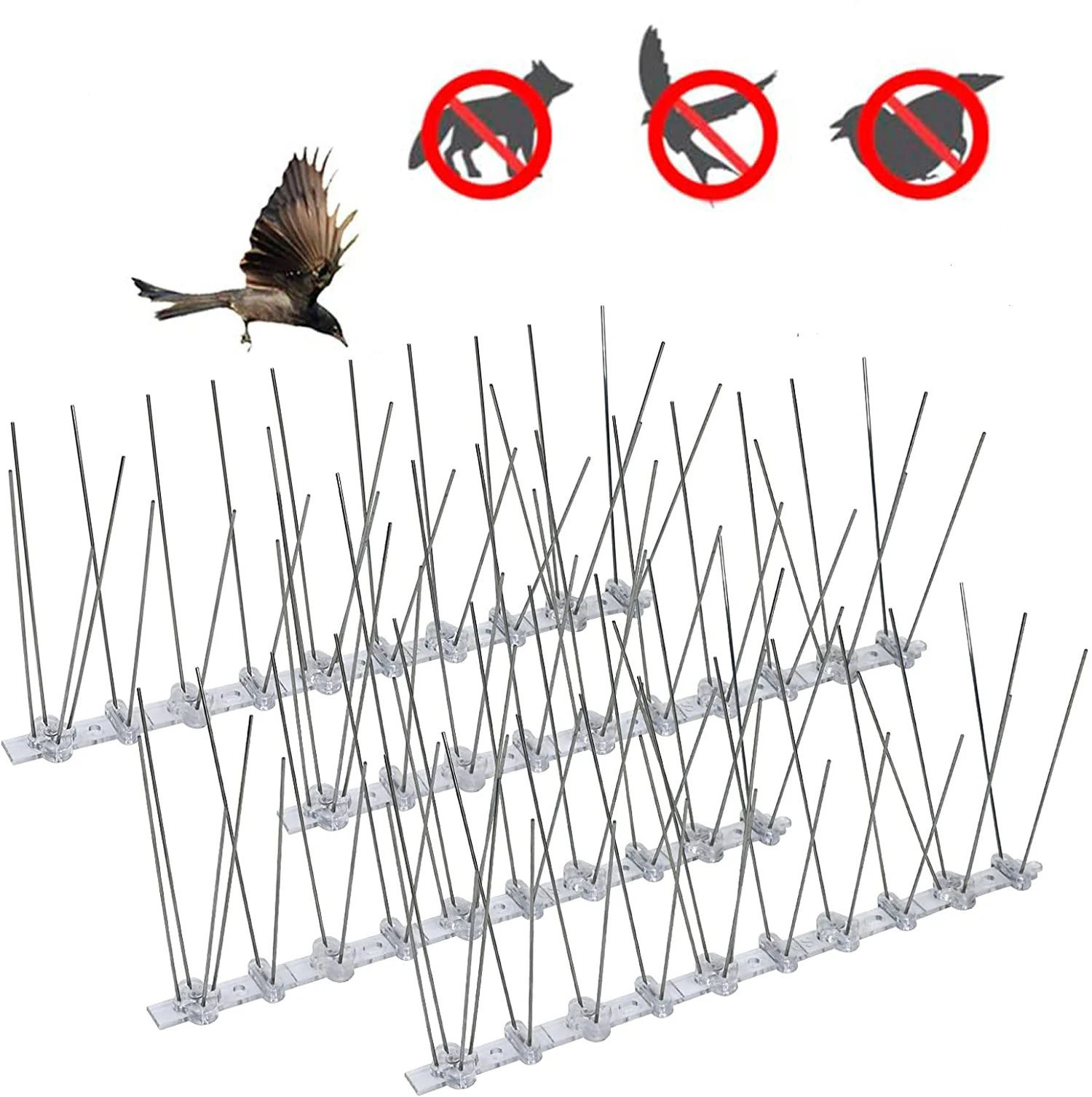 12 шт. репелленты для птиц из нержавеющей стали | Дом и сад