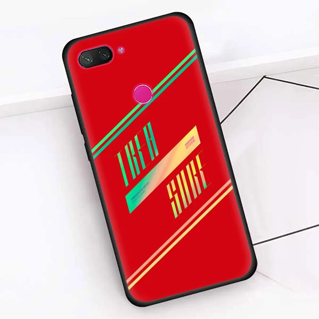 Мягкий силиконовый чехол для Redmi Note 5 6 7 8 Pro 5A 8T Prime 4X K30 Poco X2 черный телефона ATEEZ