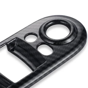 

Set Window switch trim Car Carbon Fiber Lifter Cover Sticker For Mini Cooper S JCW F56