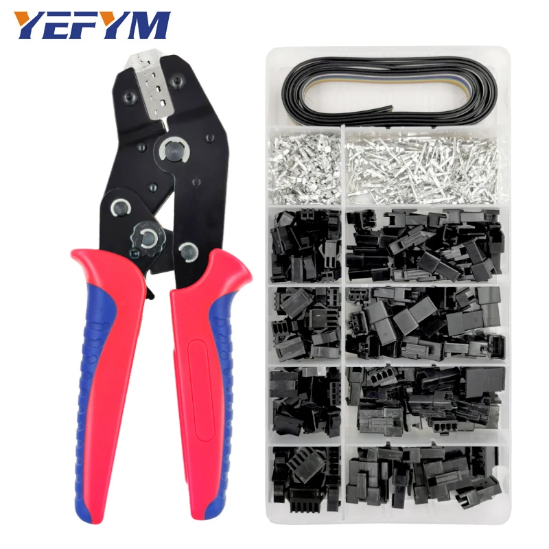 YEFYM SN-2549 обжимные плоскогубцы dupont 0 08-1мм2 с 590 ⑤ кор. SM2.54 Клеммная коробка