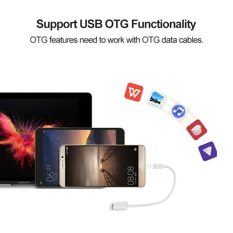 Тип usb C кабель-переходник «папа»-Micro USB переходник с внутренней резьбой Тип usb-C Поддержка OTG usb флэш накопитель для samsung S10 Xiaomi 4C LeTV huawei htc Oneplus планшетный компьютер LG