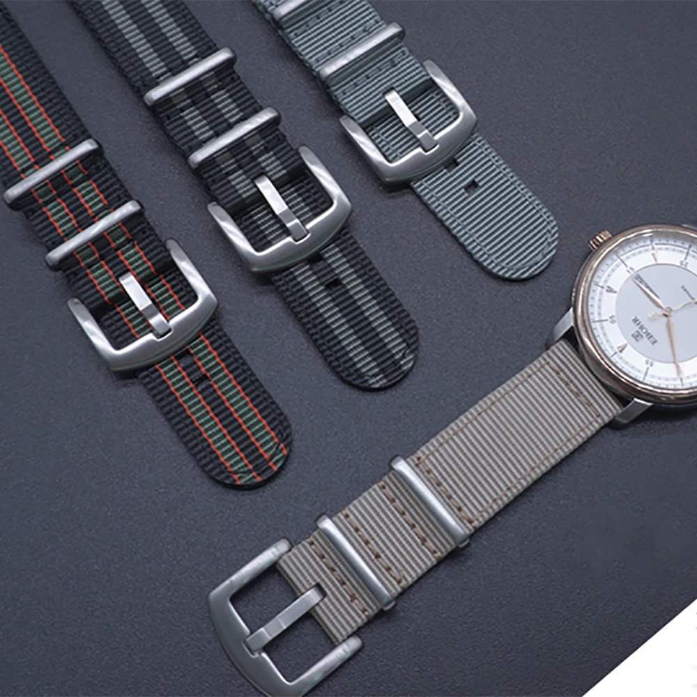 Premium Quick Release Nylon Military Watch Strap Replacement Bracelet