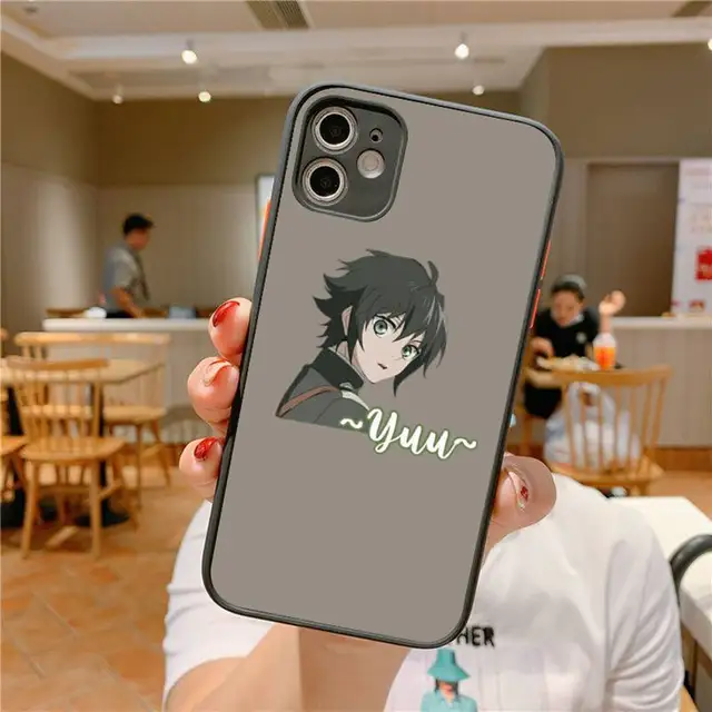 Anime Seraph of the end Yuichiro Hyakuya Phone Case for iPhone X XR XS 7 8 Plus 11 12 pro MAX Translucent Matte Shockproof shell a6