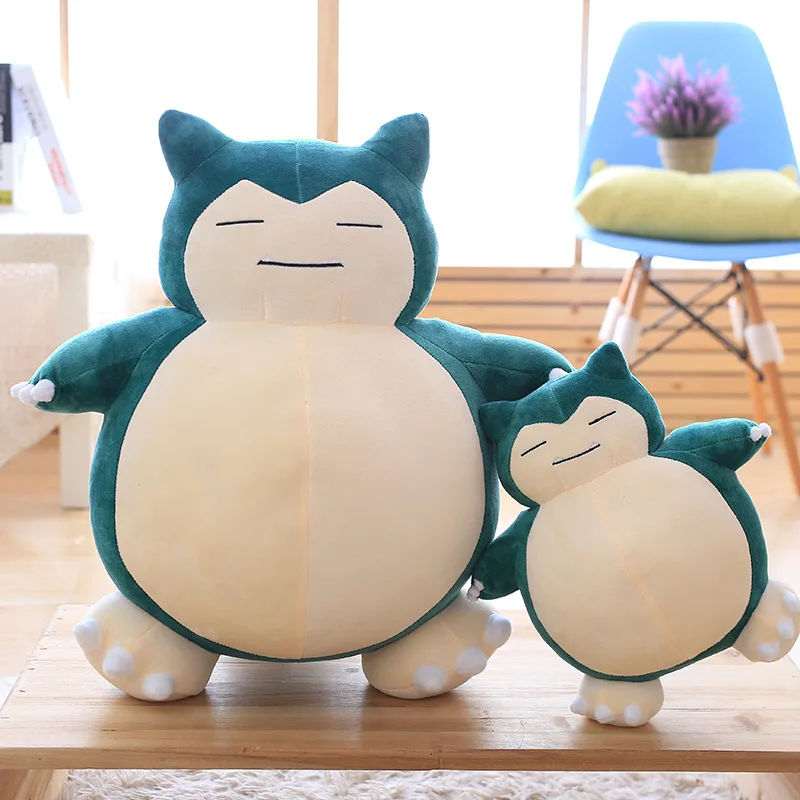 Stuffed-Toys Plush-Doll Soft-Pillow Snorlax Bear Cute Gifts for Children Kids Birthday-Present