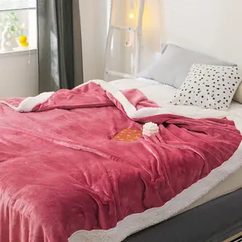 

30 Throw Blanket On the Bed Single Queen King Size Soft Warm Winter Plaid for Sofa Flannel Koc Throw Blanket