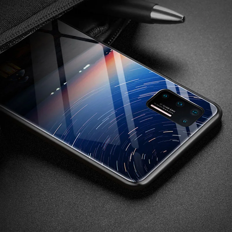 Закаленное стекло Жесткий чехол s для Smartisan Nut Pro 3 чехол звездная звезда Глянцевая задняя панель Крышка для Smartisan Nut Pro 3 Pro3 чехол для телефона