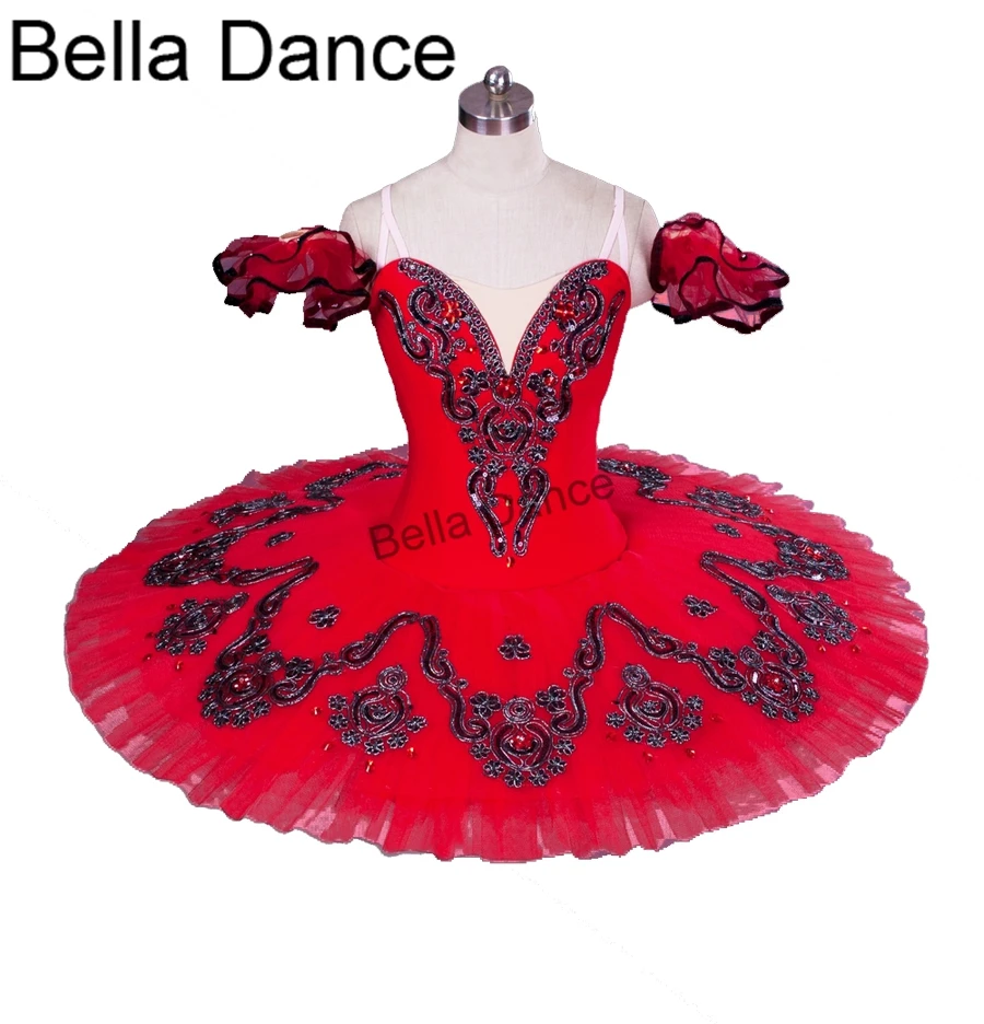woman Red Don Quxote Professional Tutu Dress Girls Nutracker tutu Ballet Costume BT8992