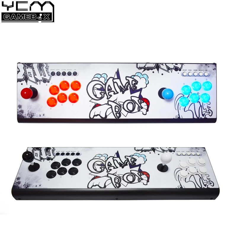 3D Pandora's Box 6 1300 Arcade Console USB Joystick Light Buttons 2 Players Control for TV PC PS3 Retro Arcade Game Box 3D Pandora's Box 6 1300 Arcade Console USB Joystick Light Buttons 2 Players Control for TV PC PS3 Retro Arcade Game Box