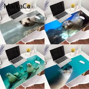 

MaiYaCa Sea lion animal Rubber Pad to Mouse Game Anti-slip Rubber Gaming Mouse Mat xl xxl 800x300mm for Lol world of warcraft