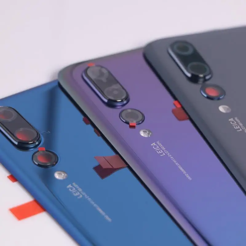 Оригинальный корпус P20Pro для Huawei P20 Pro стеклянный аккумулятор задняя крышка