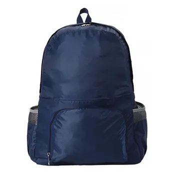 

Foldable Multifunctional Outdoor Travel Bags Solid Camping Backpack Waterproof Adjustable Strap Polyester
