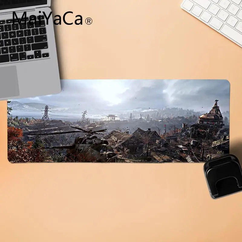 LockEdge 30x80cm MaiYaCa Stalker офисные мыши геймер мягкий коврик для мыши Противоскользящий прочный силиконовый компьютерный коврик - Цвет: LockEdge 30x80cm