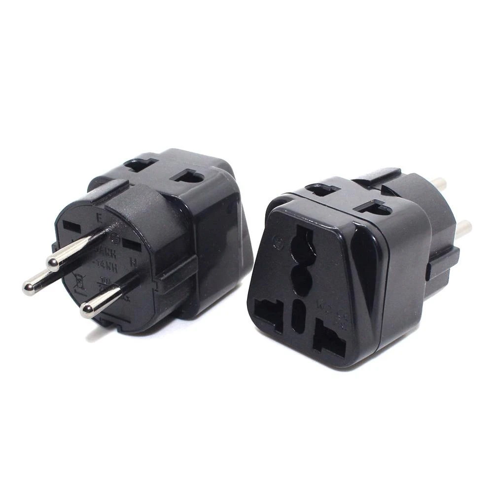 ISRAEL Travel Adapter 2 Way Outlet Power Plug Change AU/ US/EU/UK to
