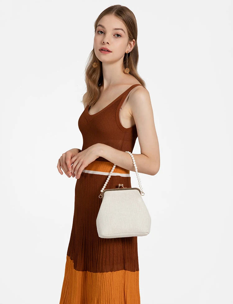 vintage bag bags women beads chain shoulder crossbody bag bags women's handbags (16)