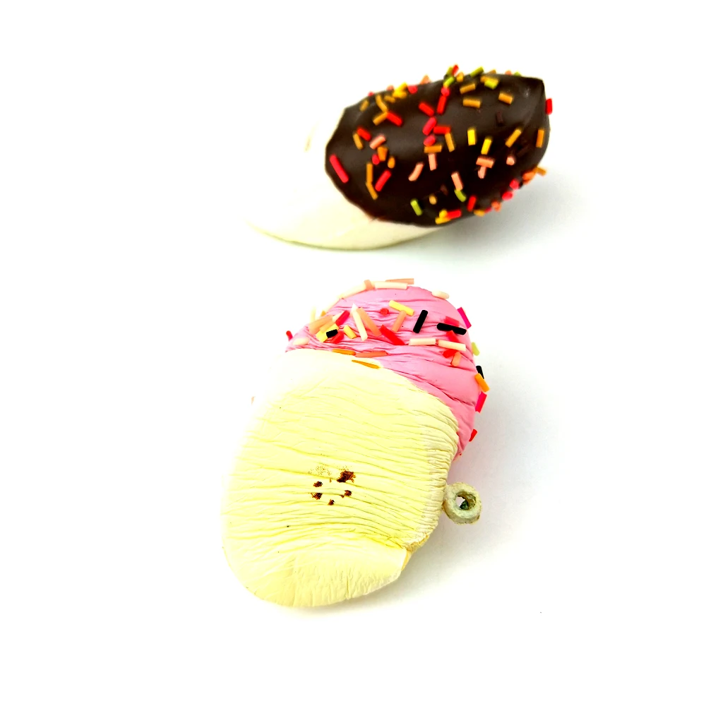 CAFE DE N липкий соус банановый Squishy медленно поднимающийся телефон ремень Squeeze игрушки куклы забавная игрушка-антистресс Моделирование питания подарки для детей