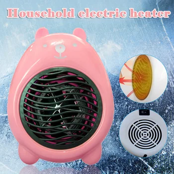 

Hot New Mini Portable Desktop Heater with Comfortable Grip Overheat Protection for Home Office Bedroom Desk Household Appliances