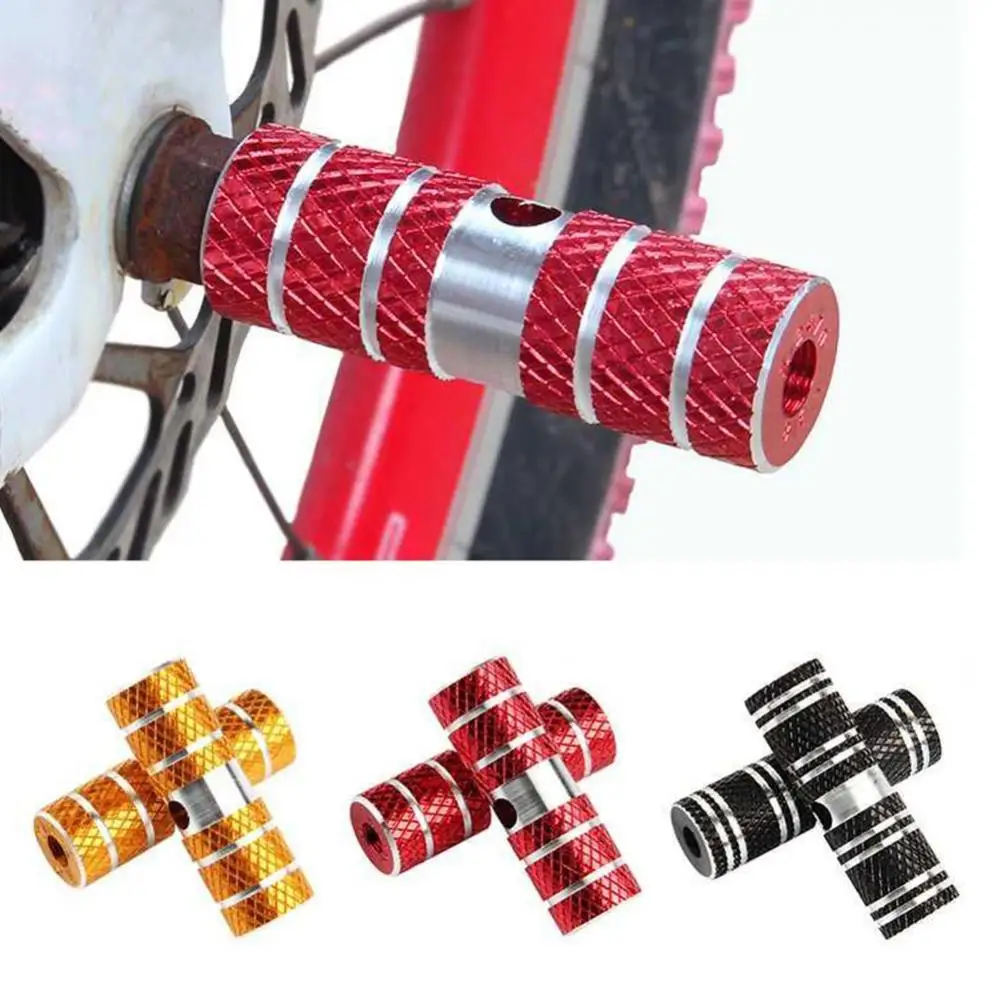 1 Pair Mountain Bicycle Aluminum Alloy MTB Bike Pedals Cylinder Axle Foot Pegs педали для велосипеда подножка | Спорт